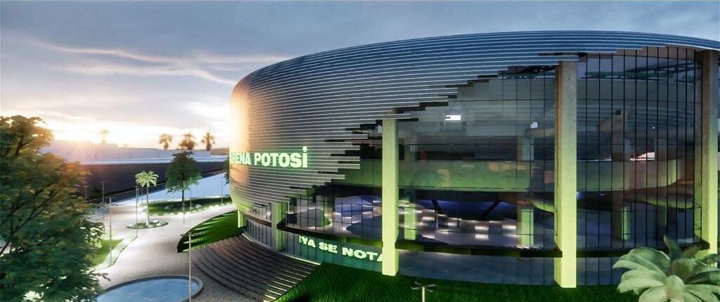 REVELAN MODELO ARQUITECTÓNICO DE LA NUEVA ARENA POTOSÍ