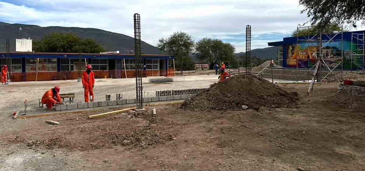 AVANZA CONSTRUCCIÓN EN EMSAD DE SAN NICOLÁS TOLENTINO
