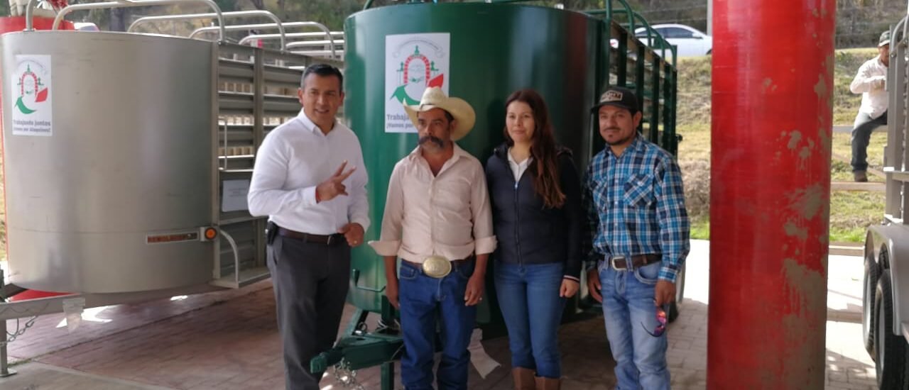 PRODUCTORES AGRÍCOLAS DE ALAQUINES RECIBIERON APOYOS DEL ESTADO