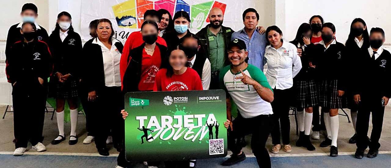 ENTREGAN “TARJETA JOVEN” EN SAN CIRO DE ACOSTA