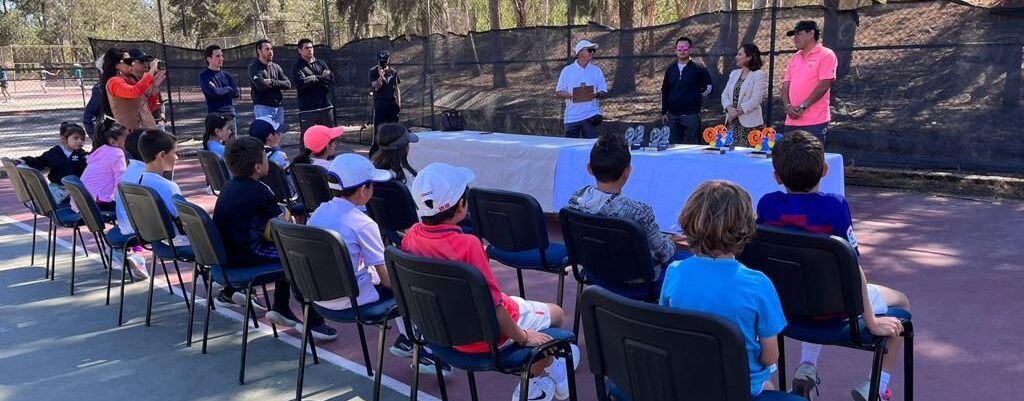 CELEBRAN PREMIACIÓN DEL TORNEO NACIONAL DE TENIS INFANTIL Y JUVENIL G3 EN EL TANGAMANGA I
