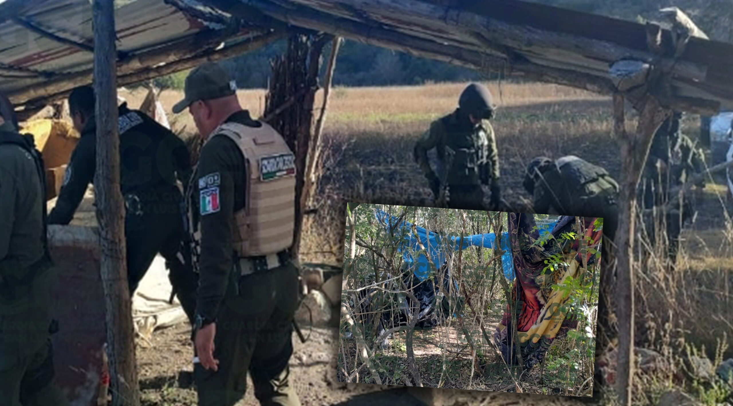 HALLAN CAMPAMENTOS ABANDONADOS EN EL ALTIPLANO; SUPONEN QUE ERAN DE LA DELINCUENCIA