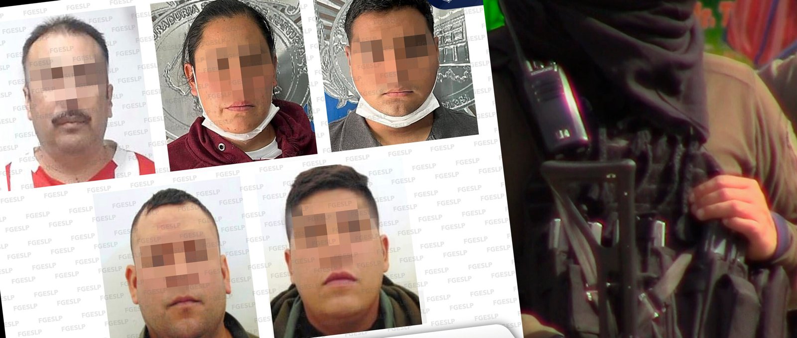 POLICÍAS ESTATALES FUERON DETENIDOS; IRRUMPIERON EN UNA CASA EN LA CAPITAL POTOSINA