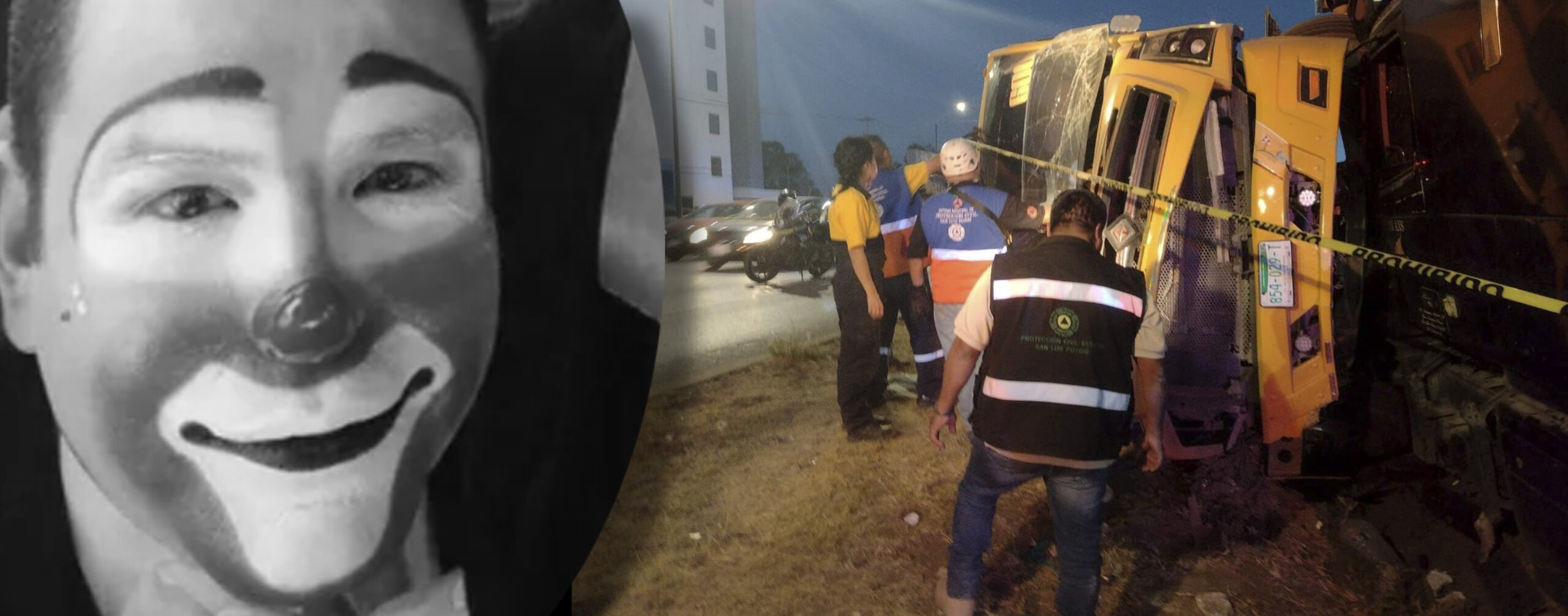 DOS MUERTOS Y DOCE HERIDOS A CAUSA DE UN AUTOBÚS EMBESTIDO POR UN TRAILER
