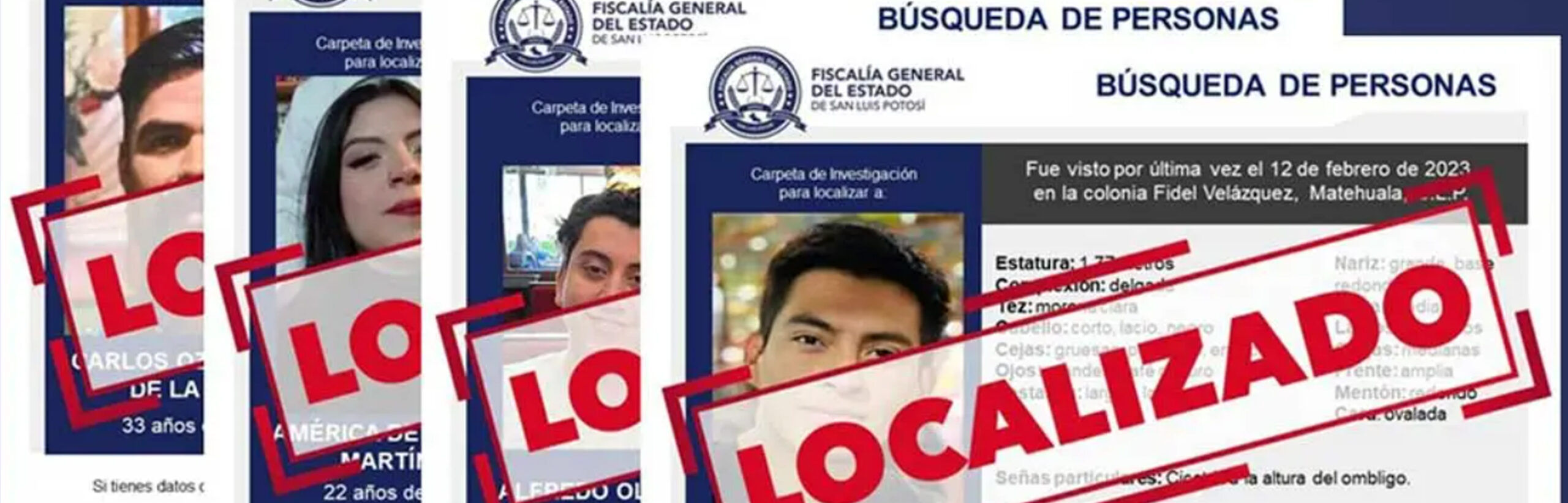 CUATRO JÓVENES DE MATEHUALA REAPARECIERON TRAS 36 HORAS DE NO SABERSE SOBRE SU PARADERO