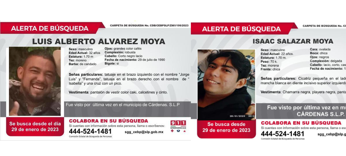BUSCAN OCULTAR CIFRAS DE DESAPARECIDOS EN SLP, ADVIERTE “VOZ Y DIGNIDAD”