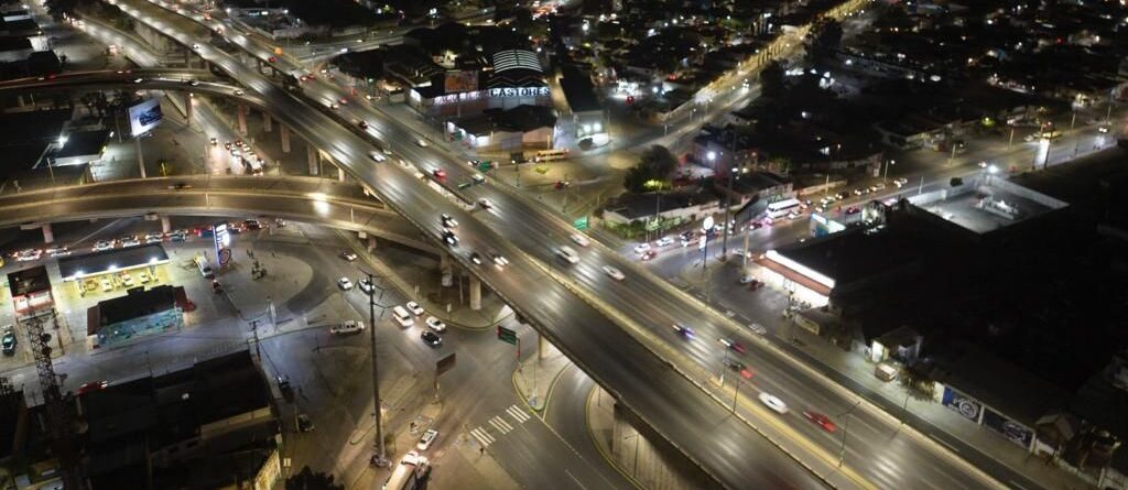 ENTREGAN REHABILITACIÓN EN VÍAS ALEDAÑAS AL DISTRIBUIDOR «BENITO JUÁREZ» EN SLP