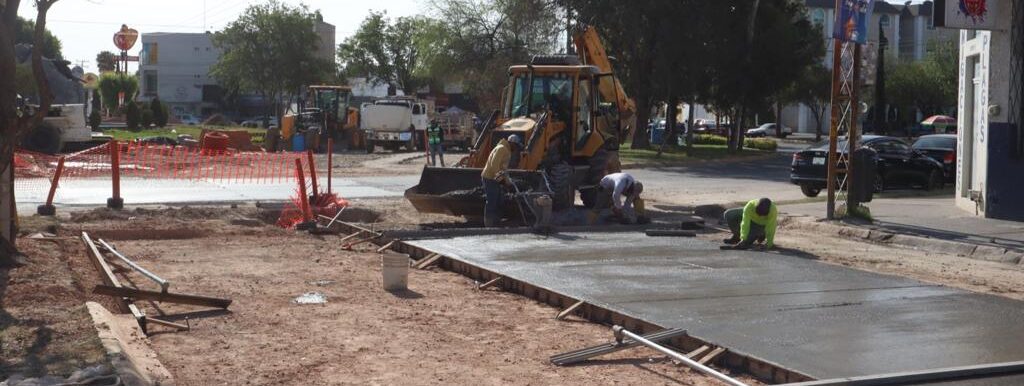 OBRAS DE LA AVENIDA HIMNO NACIONAL AL 75% DE AVANCE
