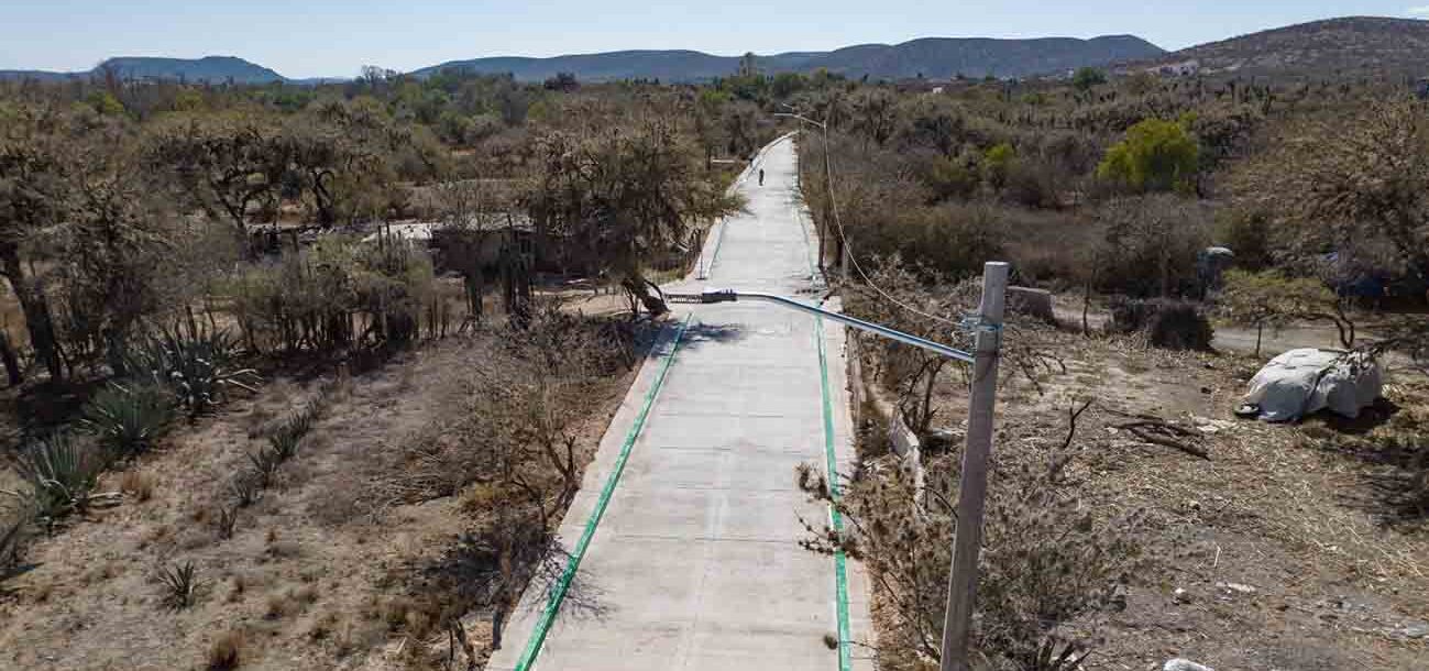CALLE PÍPILA DE LA CABECERA MUNICIPAL DE MOCTEZUMA ES REHABILITADA