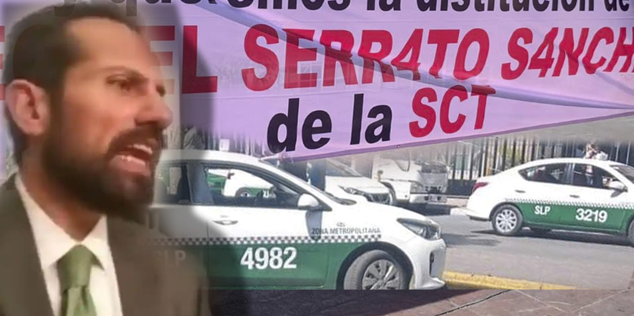 EXIGEN QUE LEONEL SERRATO SEA DESTITUIDO DE LA SCT ESTATAL
