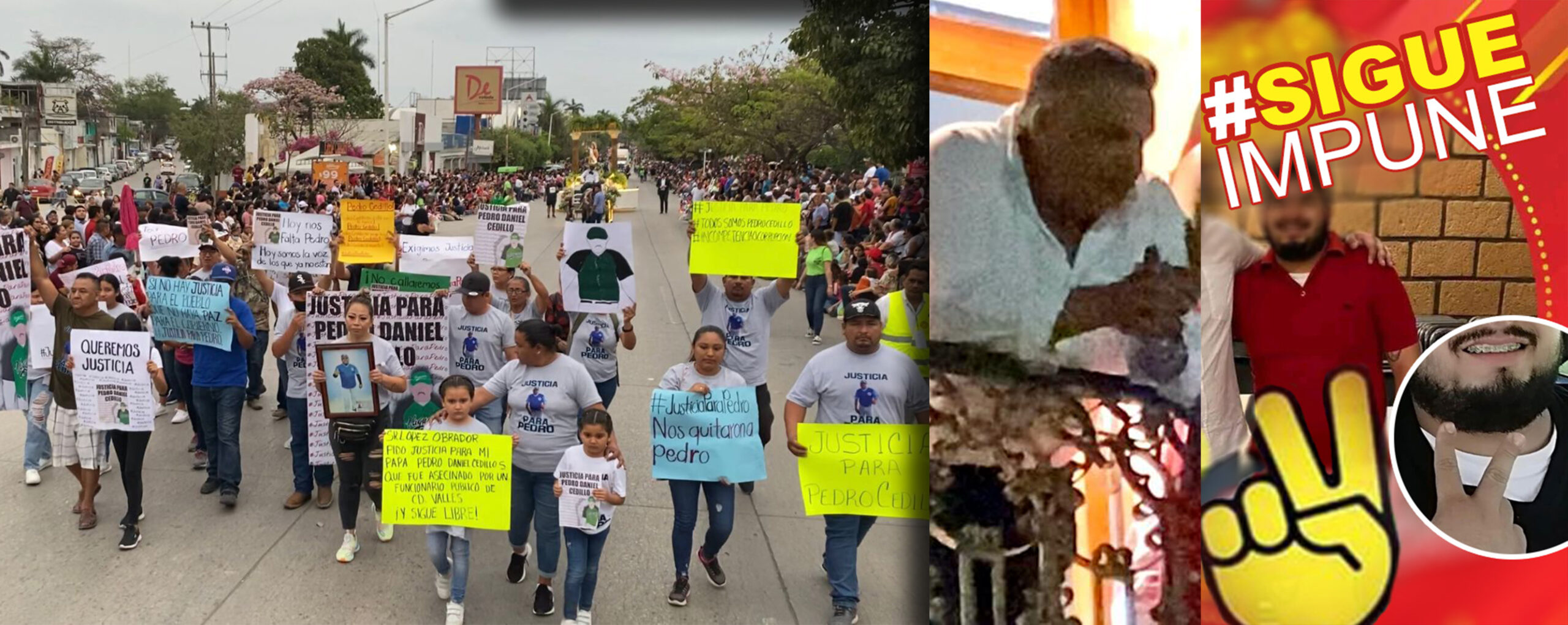 FAMILIA ADVIERTE QUE EL ALCALDE DE VALLES ENCUBRE AL ASESINO DEL BEISBOLISTA PEDRO CEDILLO