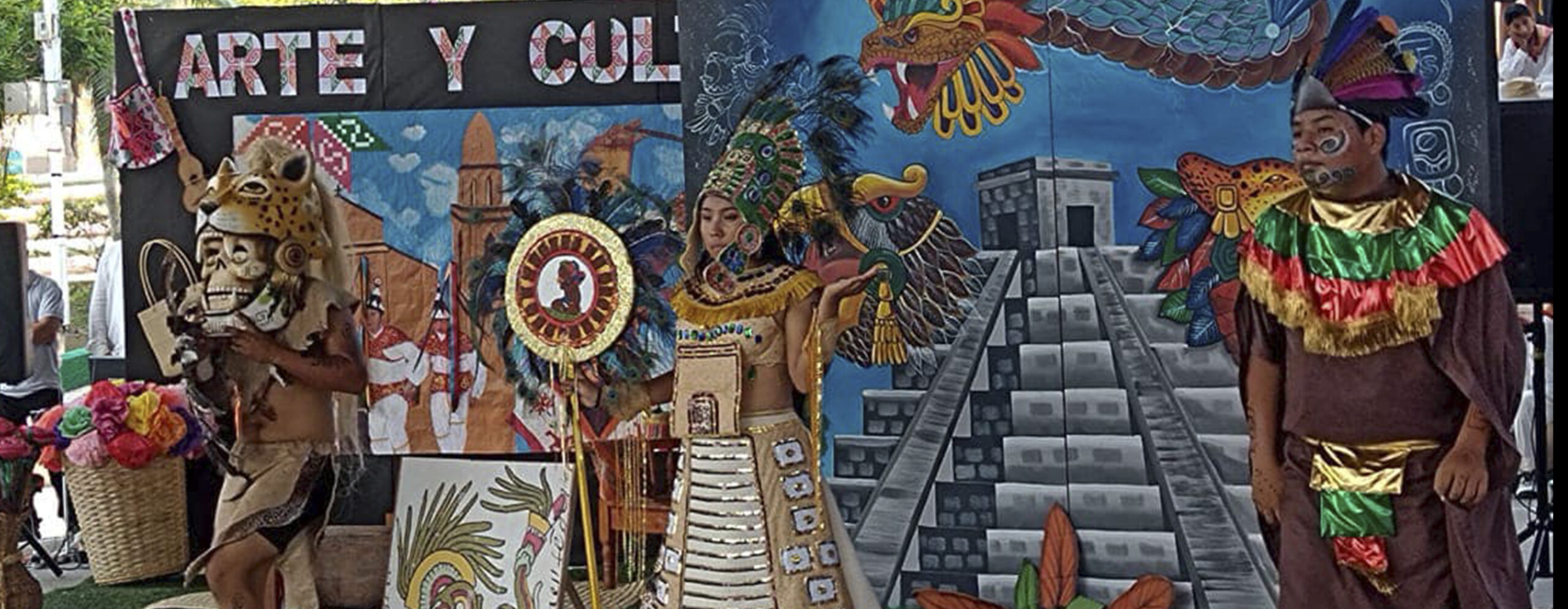 ESPECTACULAR EVENTO DE ARTE Y CULTURA REALIZARON TELESECUNDARIAS EN TANLAJÁS
