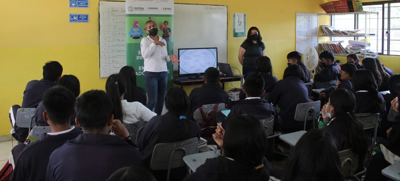 REALIZA COESPO INTENSA JORNADA DE PREVENCIÓN EN PREPARATORIAS DEL SEER