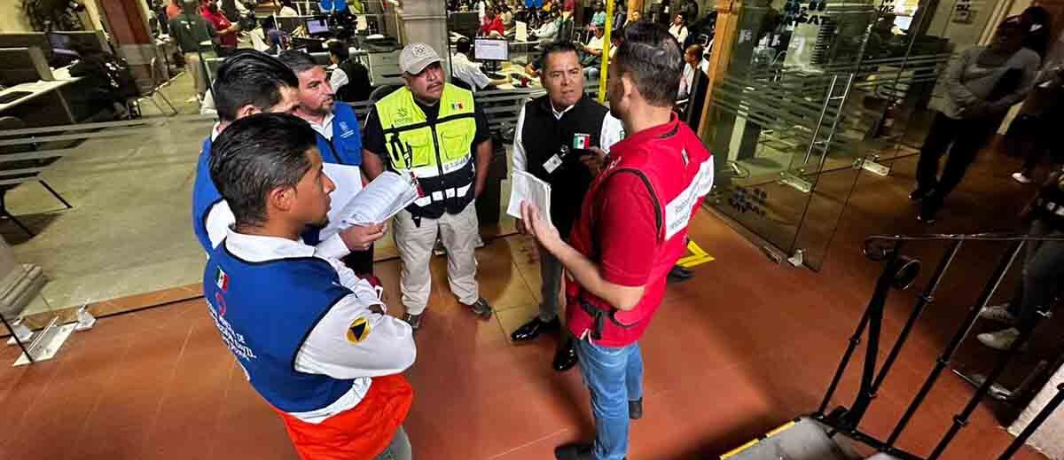 SE LLEVA A CABO PRIMER SIMULACRO NACIONAL