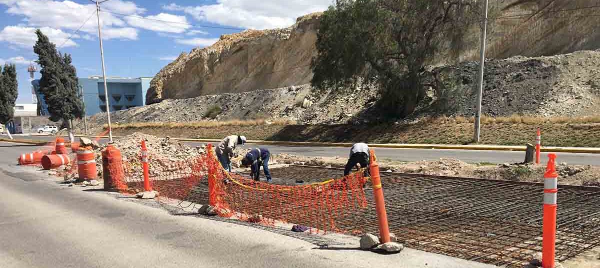 COLECTOR PLUVIAL EN BULEVAR RÍO ESPAÑITA ESTÁ EN CONSTRUCCIÓN