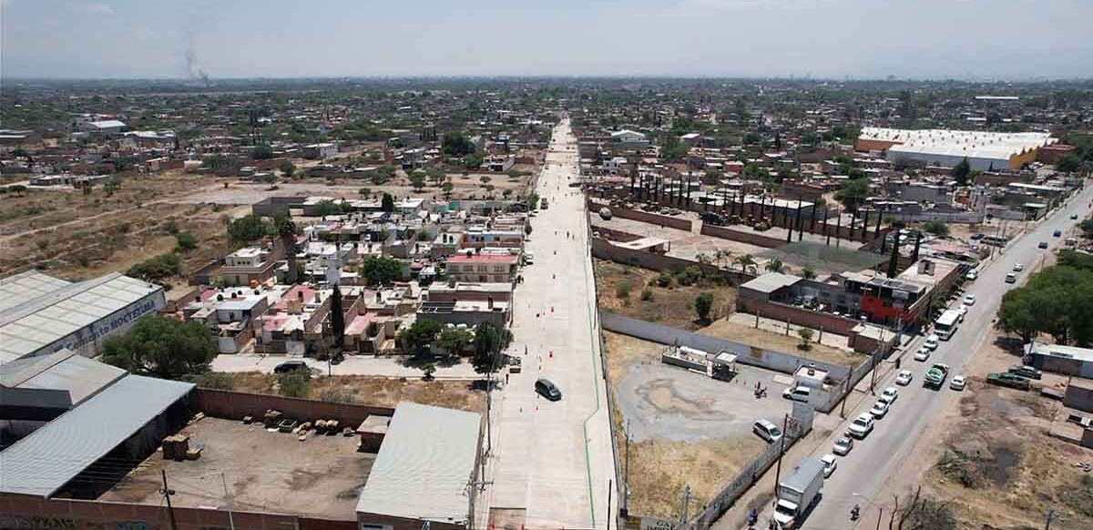 POR CONCLUIR REHABILITACIÓN DE CAMINO REAL A SALTILLO