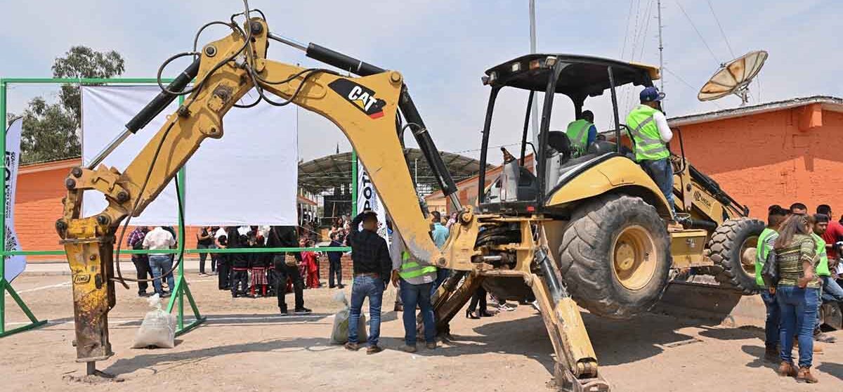 ARRANCA CONSTRUCCIÓN Y REHABILITACIÓN DE LA PRIMARIA, FRANCISCO GONZÁLEZ BOCANEGRA, EN SOLEDAD