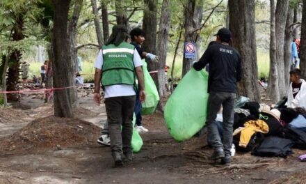 SE REALIZA ACOPIO DE UNICEL EN LA MEDIA LUNA PARA RECICLAJE