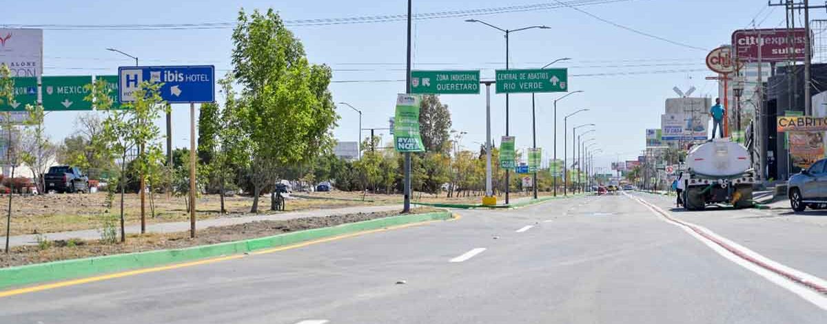 INTENSA MODERNIZACIÓN DE INFRAESTRUCTURA VIAL REGISTRA SAN LUIS POTOSÍ