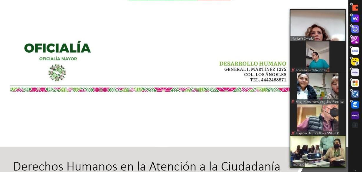 OFICIALÍA MAYOR FOMENTA DERECHOS HUMANOS EN LA ATENCIÓN CIUDADANA