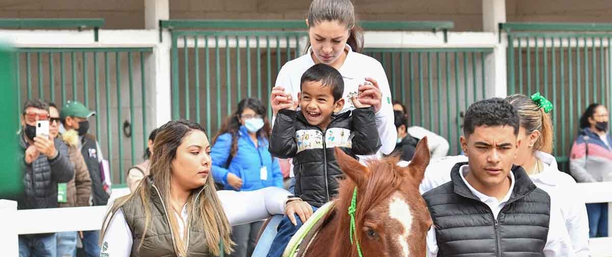DESTACAN SENSIBILIDAD Y HUMANISMO DEL GOBERNADOR POR NUEVO CENTRO DE EQUINOTERAPIA