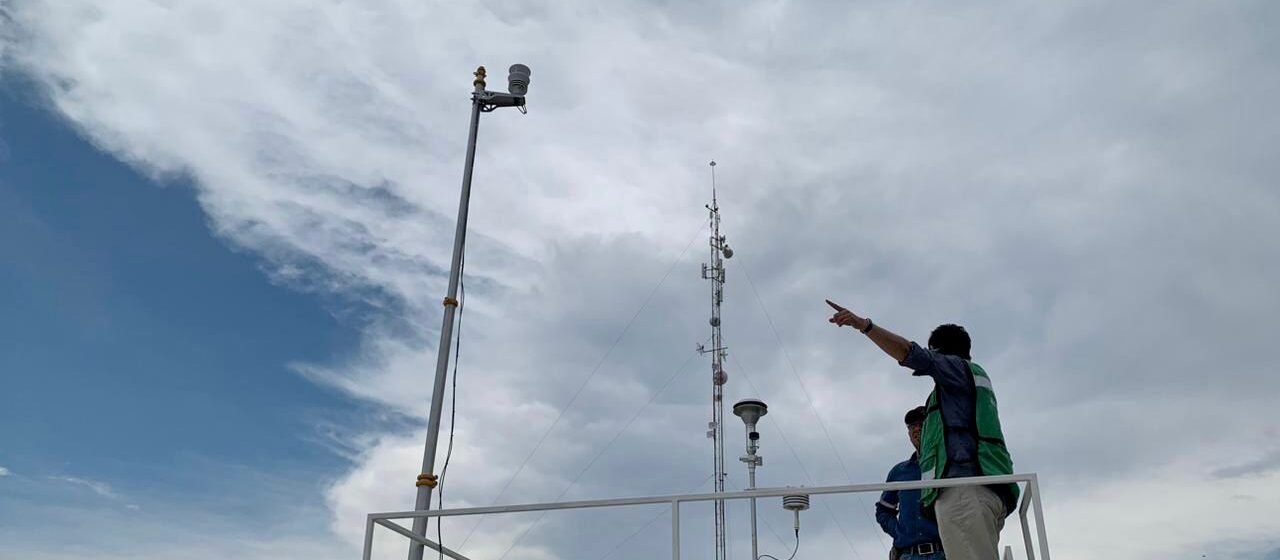 CASETA DE CALIDAD DEL AIRE FUE INSTALADA EN REGIÓN MEDIA