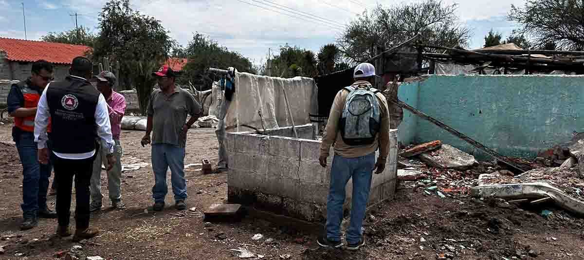 ATIENDEN A FAMILIAS DE GUADALCÁZAR TRAS LLUVIAS   