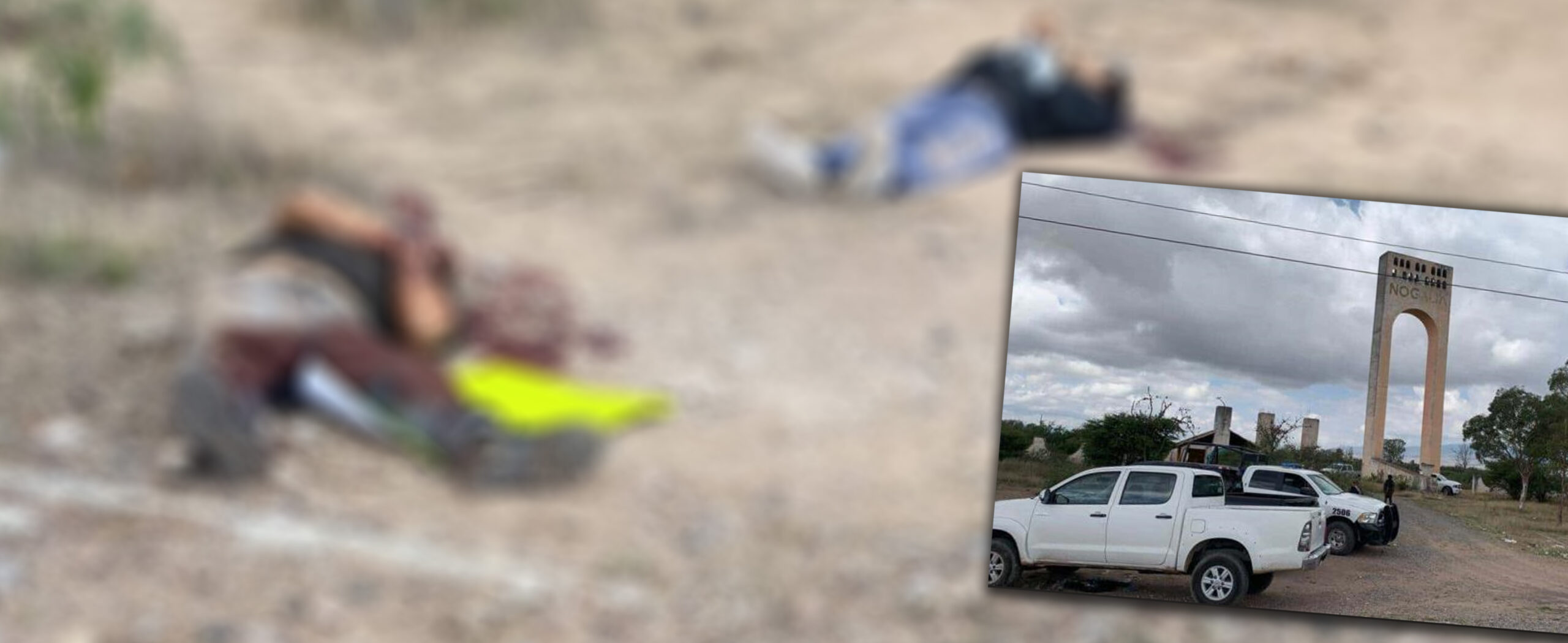 AMANECE LA CAPITAL POTOSINA CON CUERPOS ABANDONADOS EN LA SALIDA A RIOVERDE