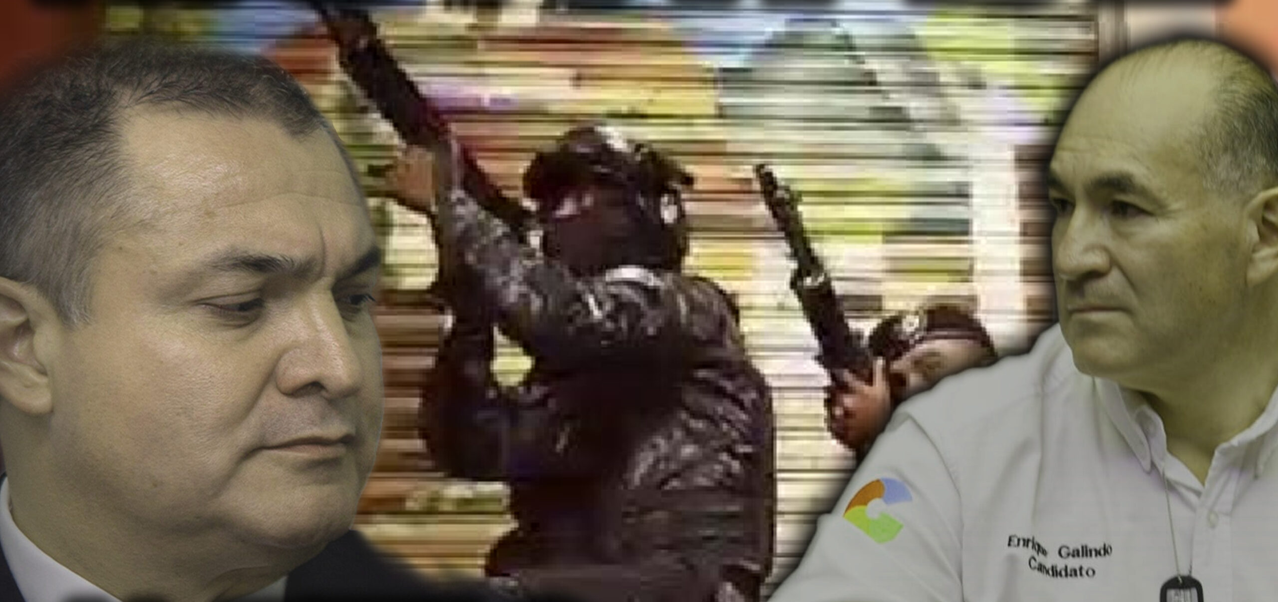 SIMULAN TRABAJO EN SEGURIDAD MUNICIPAL CON MONTAJE AL ESTILO GARCÍA LUNA