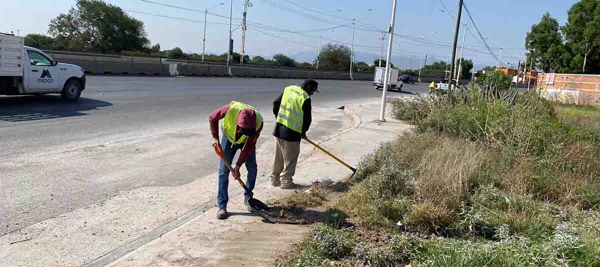 SE REALIZA LIMPIEZA DEL CIRCUITO POTOSÍ
