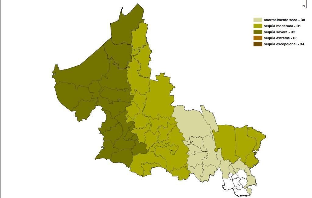 PROTECCIÓN CIVIL ESTATAL MONITOREA MUNICIPIOS CON SEQUÍA