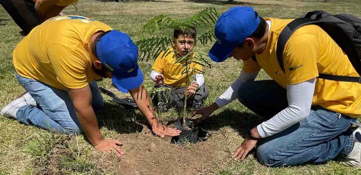 REALIZAN REFORESTACIÓN EN PARQUE TANGAMANGA I