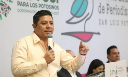RICARDO GALLARDO ANUNCIA REFORMA INTEGRAL A PREMIO DE PERIODISMO