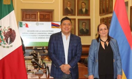 SAN LUIS POTOSÍ Y ARMENIA INTERCAMBIARÁN CULTURA, INVERSIÓN Y EDUCACIÓN