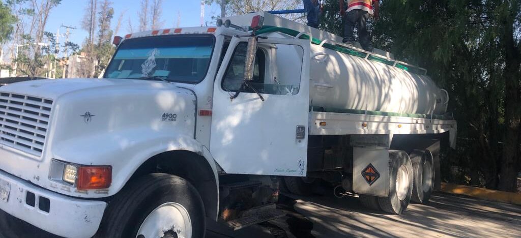 SE REALIZA OPERATIVO DE REVISIÓN A PIPAS DE AGUA POTABLE