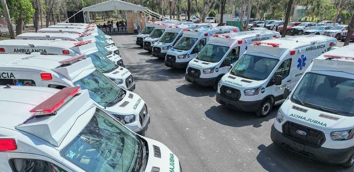33 NUEVAS AMBULANCIAS ENTRARON EN OPERACIÓN