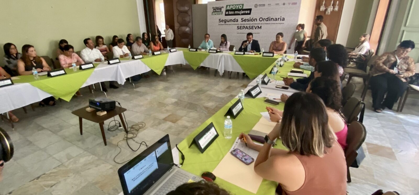 CONTINÚAN ACCIONES PARA LA ERRADICACIÓN DE LA VIOLENCIA CONTRA LA MUJER EN SLP