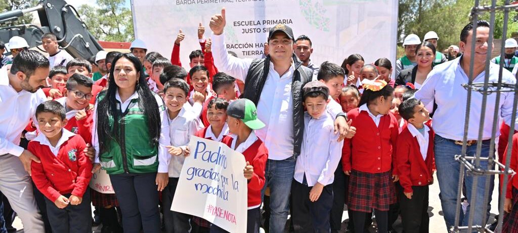 RICARDO GALLARDO INICIA MÁS OBRAS DE INFRAESTRUCTURA EN TIERRA NUEVA