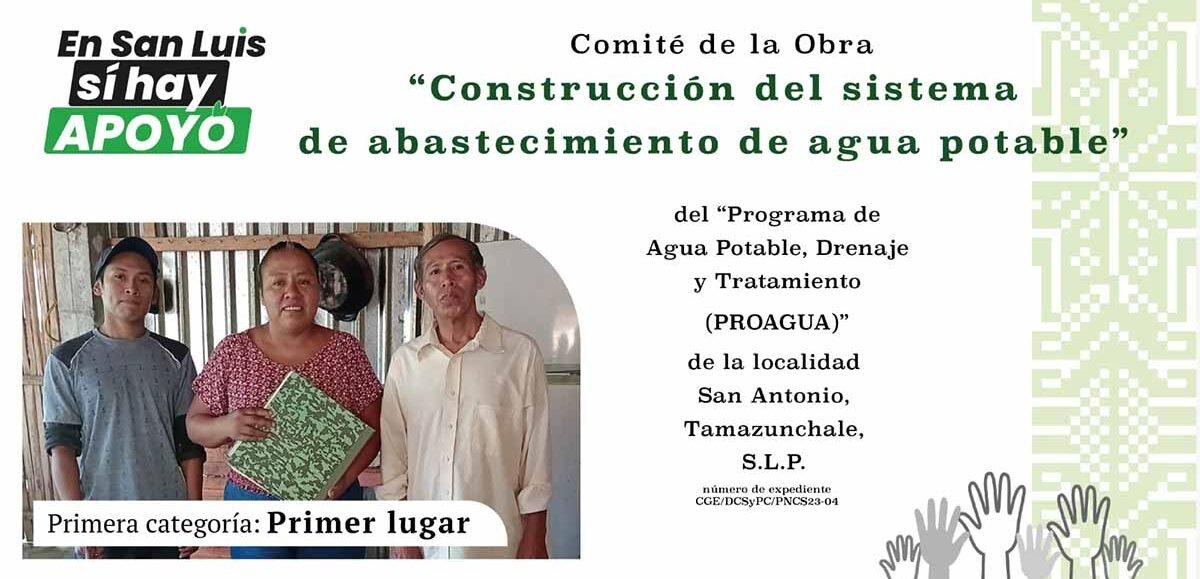 PRESENTAN A GANADORES DEL «XV PREMIO NACIONAL DE CONTRALORÍA SOCIAL 2023»