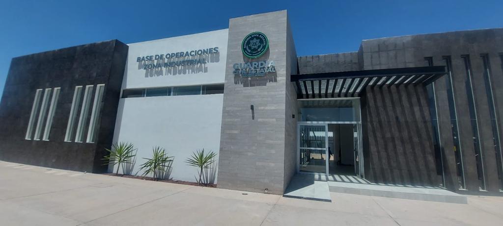 BASE DE OPERACIONES DE LA GCE EN LA ZONA INDUSTRIAL ESTÁ CASI TERMINADA