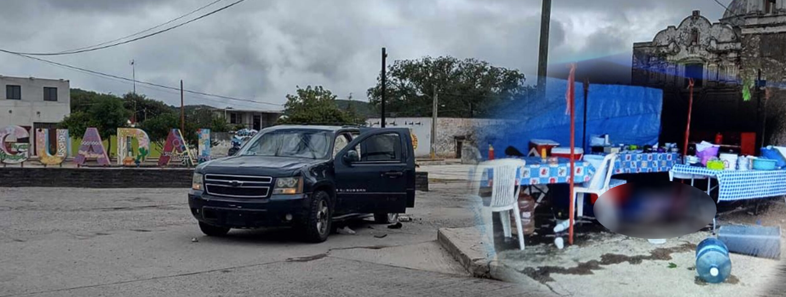 UN MUERTO FRENTE A LA PARROQUIA DE GUADALCÁZAR