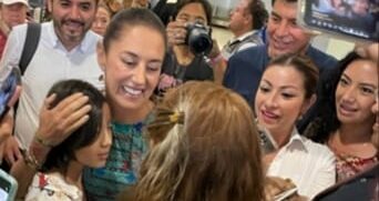 REALIZA CLAUDIA SHEINBAUM REUNIÓN INFORMATIVA EN LA CAPITAL DE SLP