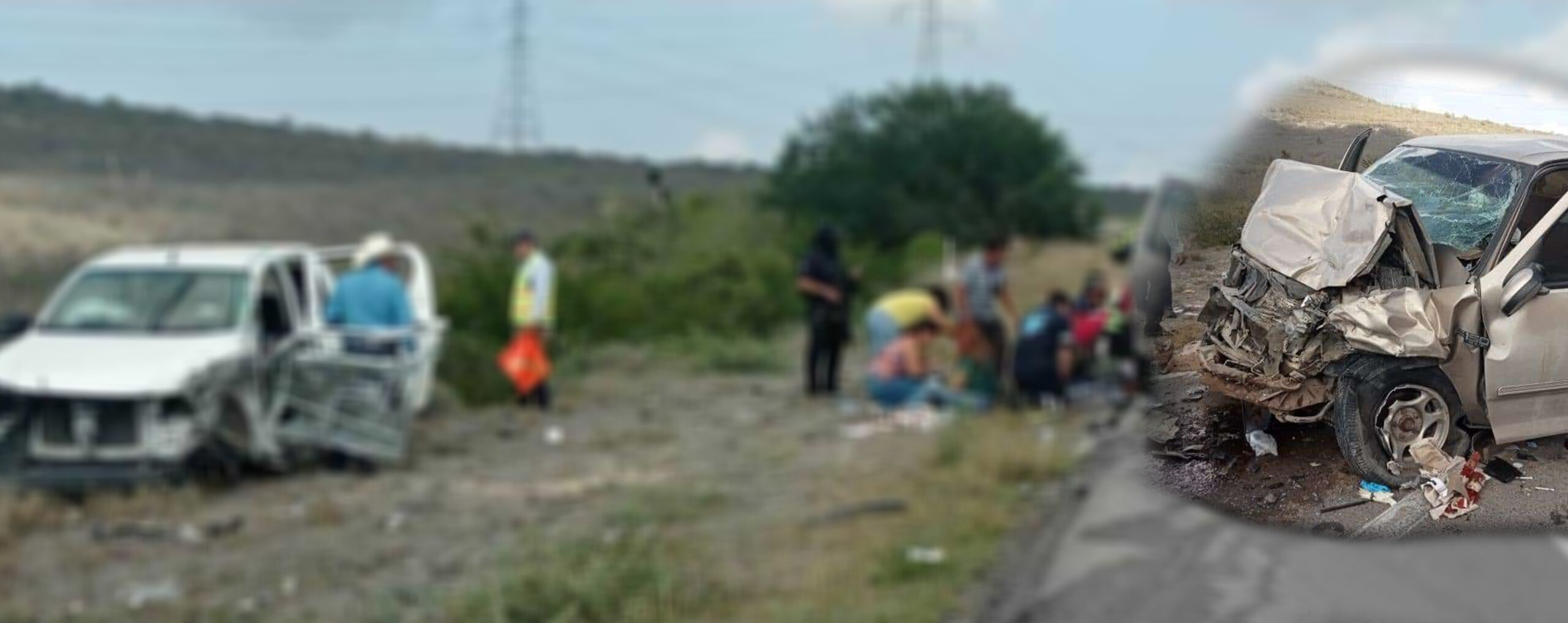 OCHO HERIDOS EN CHOQUE SOBRE LA CARRETERA RIOVERDE – RAYÓN