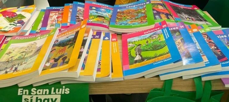 CONTINÚA ENTREGA DE LIBROS DE TEXTO GRATUITOS DE LA SEP EN SLP