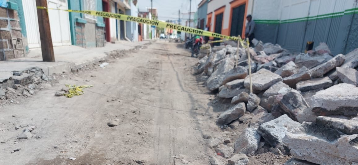 POR ORDEN DE JUEZ, FUERON DETENIDAS LAS OBRAS EN BARRIO DE SAN MIGUELITO