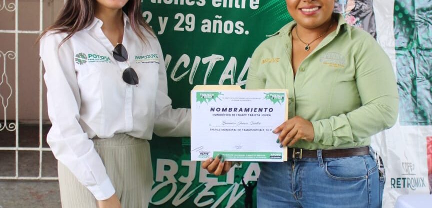 TARJETAS JOVEN FUERON ENTREGADAS EN TAMAZUNCHALE