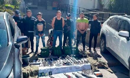 TRES PRESUNTOS FUERON PROCESADOS POR PORTACIÓN DE ARMAS DE USO EXCLUSIVO DEL EJÉRCITO