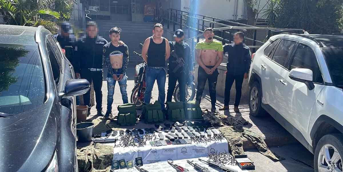 TRES PRESUNTOS FUERON PROCESADOS POR PORTACIÓN DE ARMAS DE USO EXCLUSIVO DEL EJÉRCITO