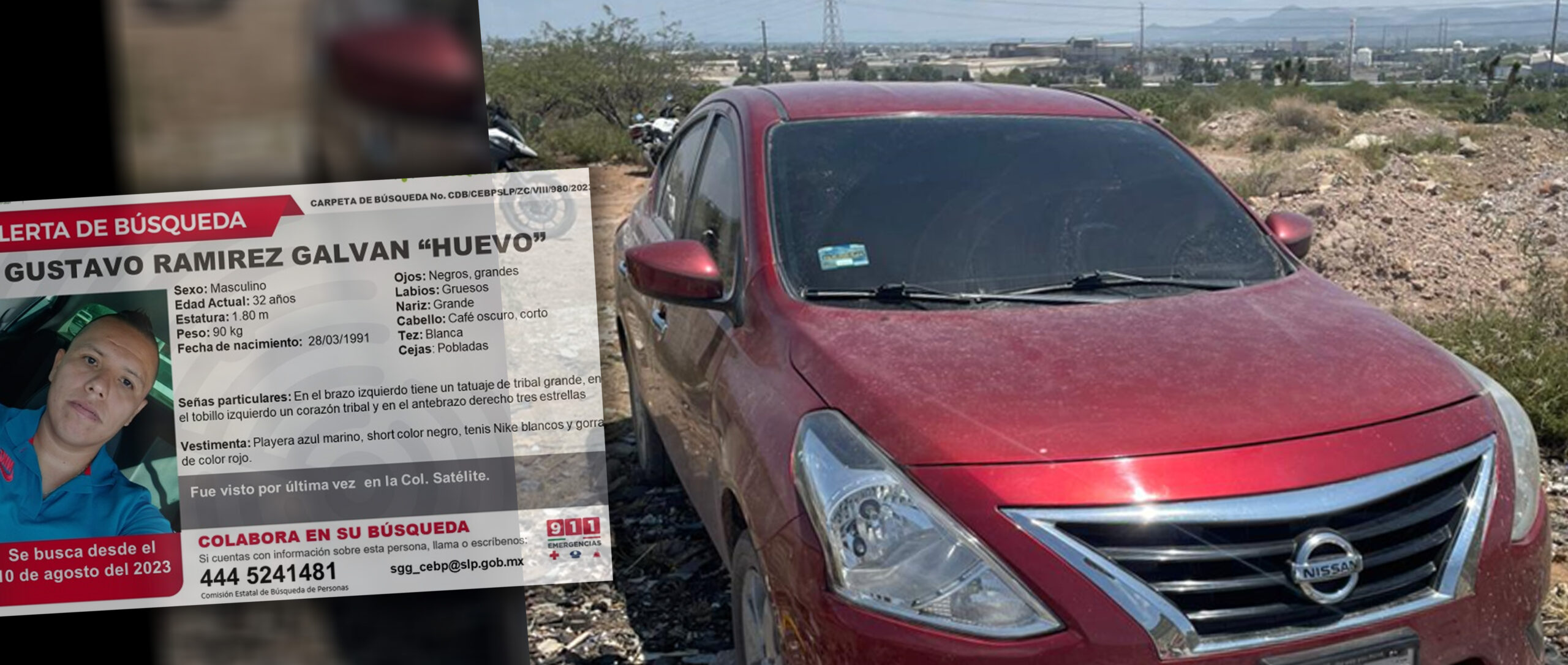 FUERON CUATRO LOS «LEVANTADOS» QUE IBAN EN EL COCHE DE inDrive EN SLP