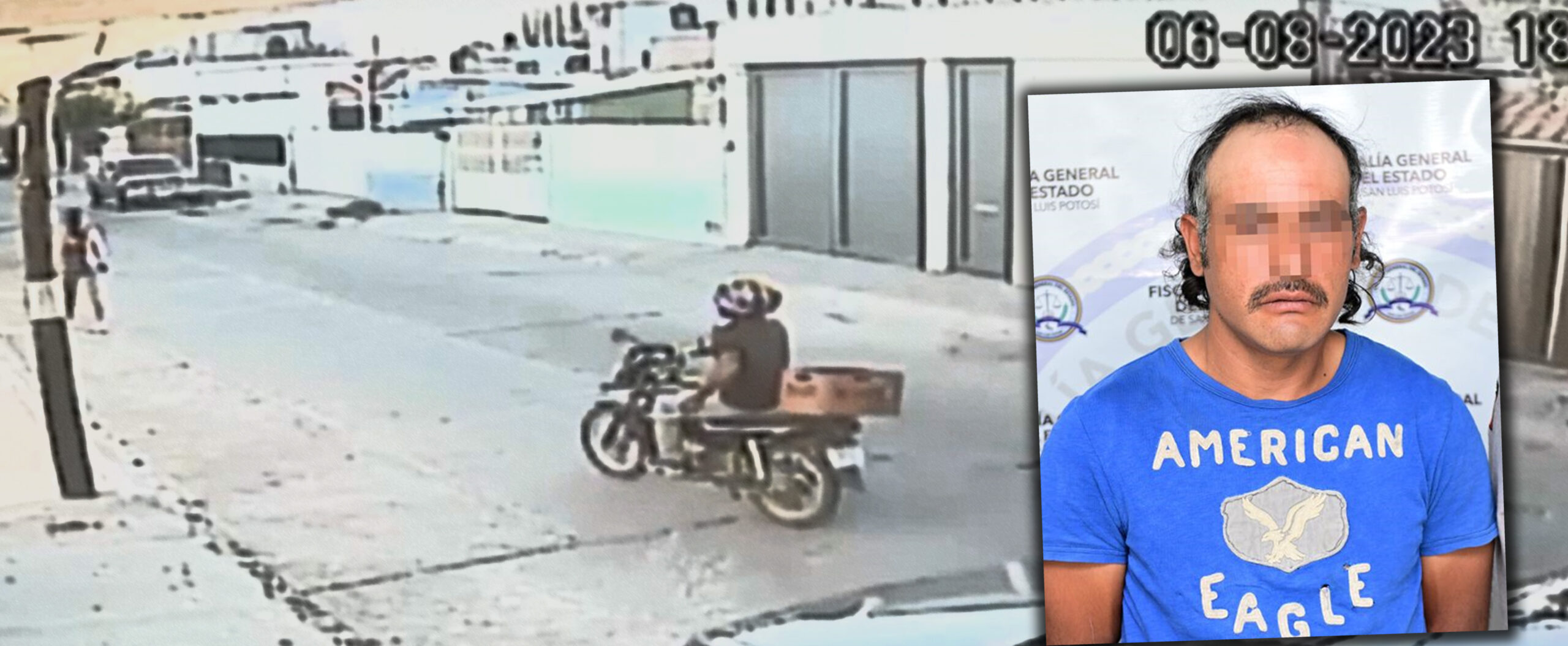 CAE EL ATACANTE DEL PICAHIELO; AGREDÍA A MUJERES DESDE UNA MOTOCICLETA